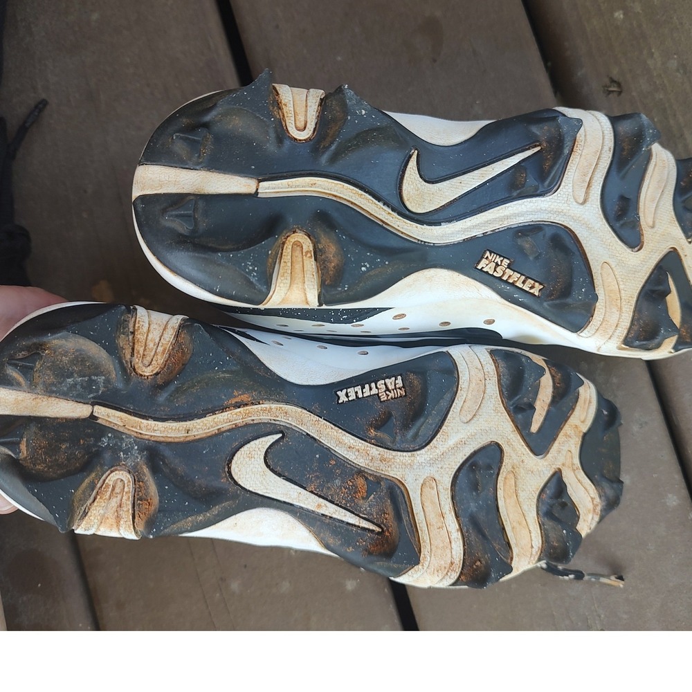 Nike Alpha Huarache 4 Keystone Low Kids Baseball Cleats DJ6525-106 4.5Y - Picture 2 of 5